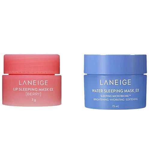 Laneige Lip Sleeping Mask 3g + Water Sleeping Mask 15ml